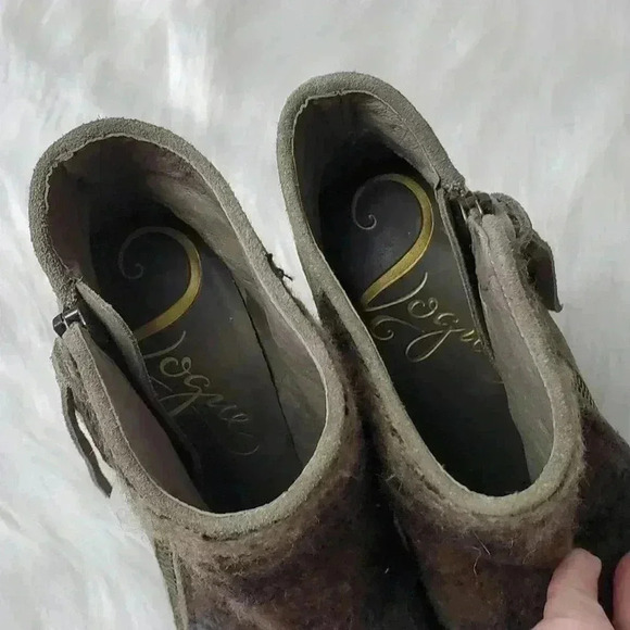 Vogue Picante Aztec Chunky Platform Boots - 6 - Picture 8 of 13